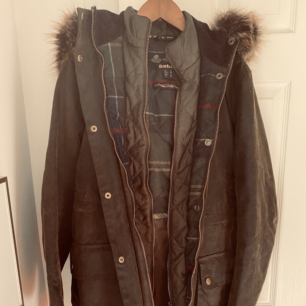 Barbour Waxed Parka